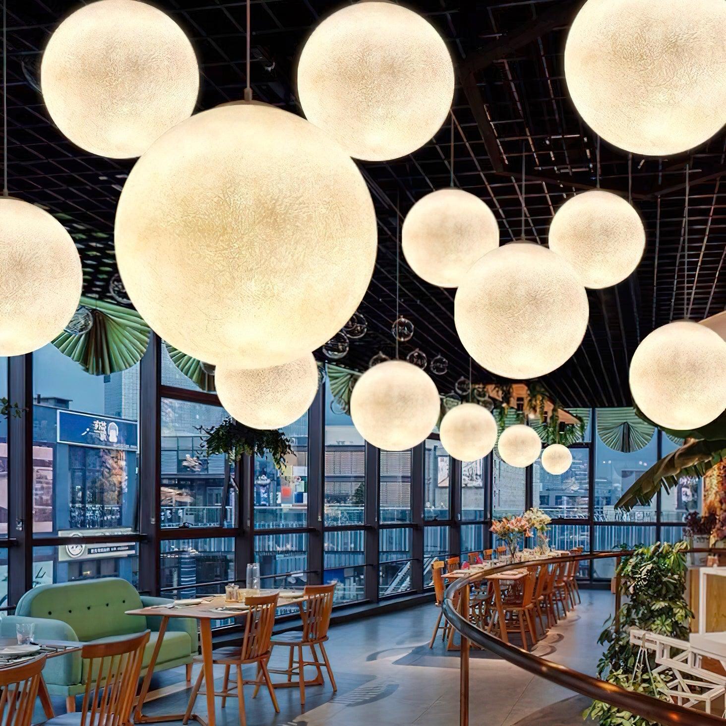 Lunar Essence Pendant Light for Tranquil Home Ambiance
