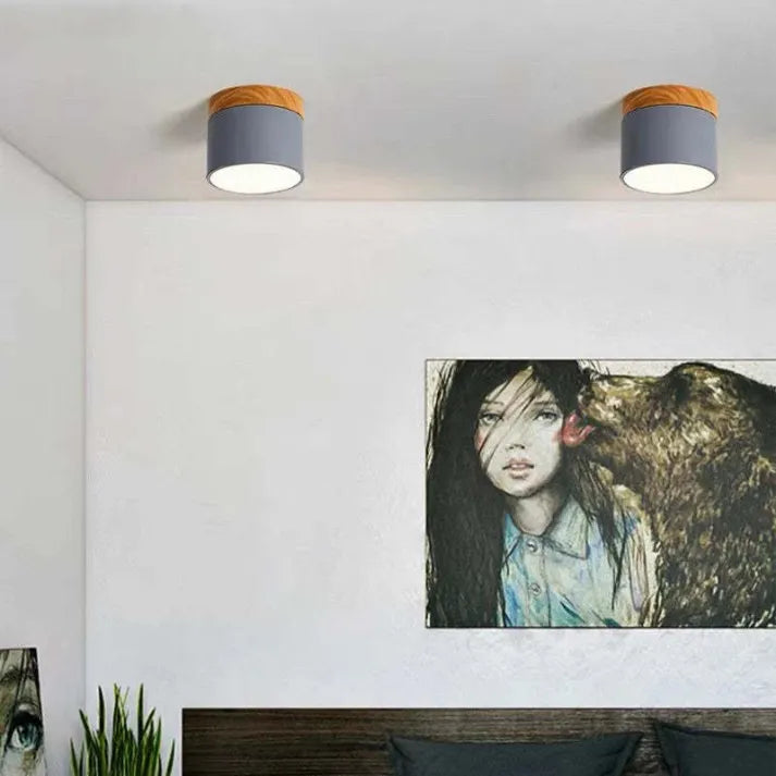 Sleek Nordic LED Ceiling Light - Modern Minimalist Design