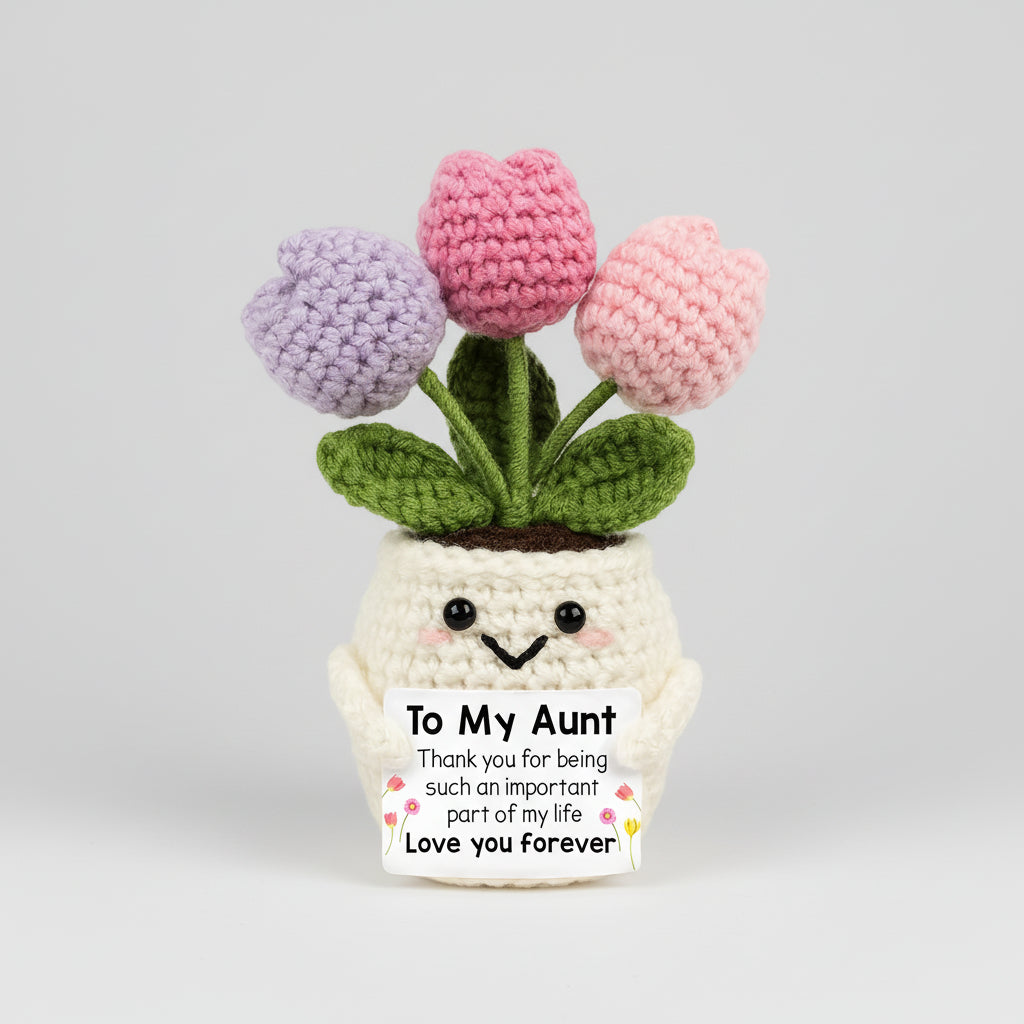 Charming Handmade Floral Desk Accent for Mother's Day