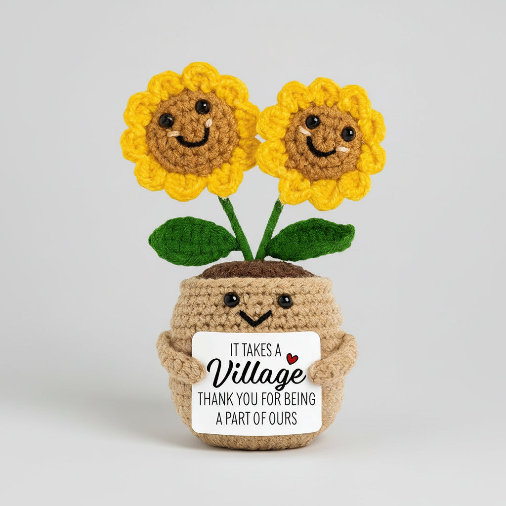 Charming Handmade Floral Desk Accent for Mother's Day