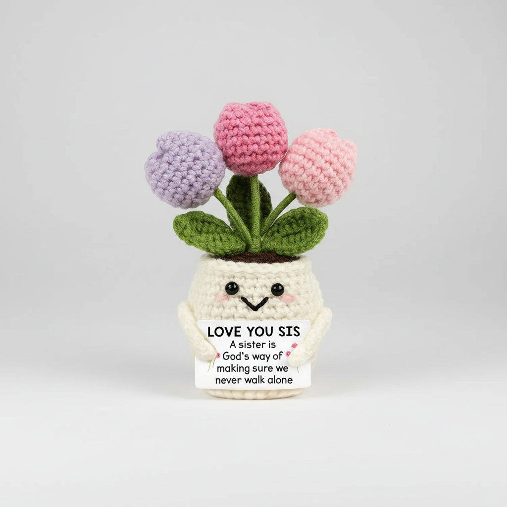 Charming Handmade Floral Desk Accent for Mother's Day