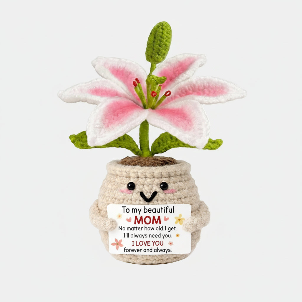 Charming Handmade Floral Desk Accent for Mother's Day