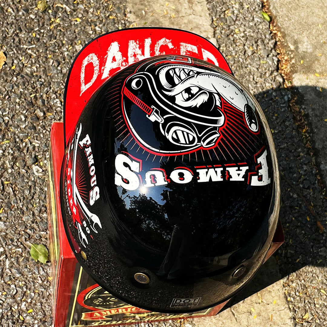 Half-Helmet for Baseball Riding – Comfortable & Certified by DOT and ECE