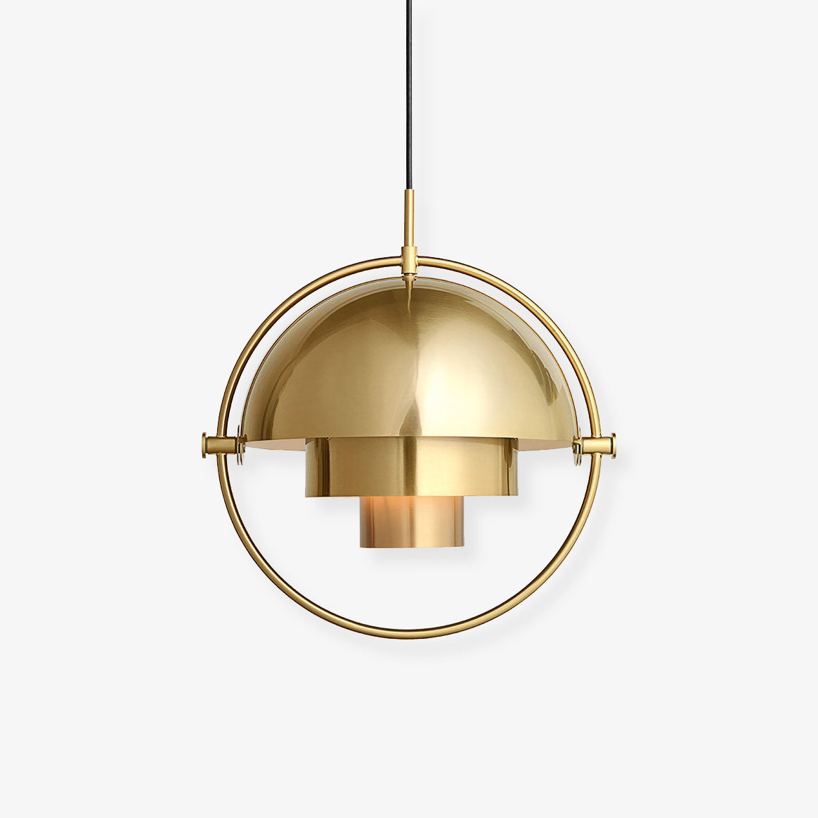 Luna Glow Pendant Light with Elegant Layered Design