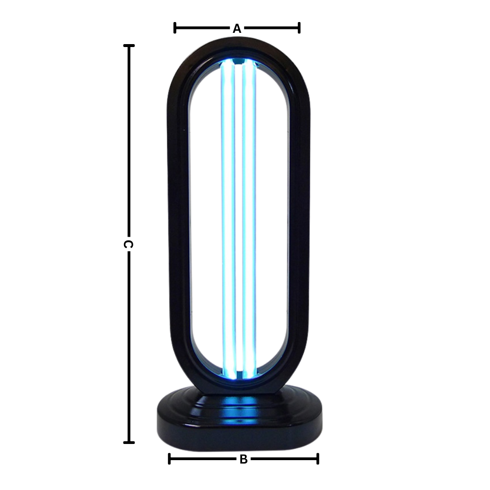 Portable UV-C Light Bulb for Germ Elimination | Multi-Surface Disinfection