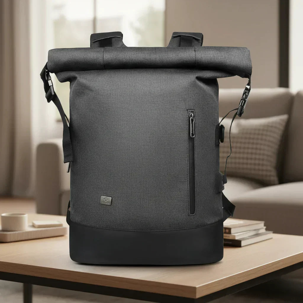 UrbanFlex Expandable Backpack with Charging Port for Adventures