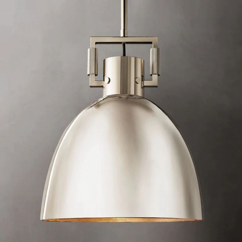 Munda — Metal Cloche Pendant Light for Kitchen Islands