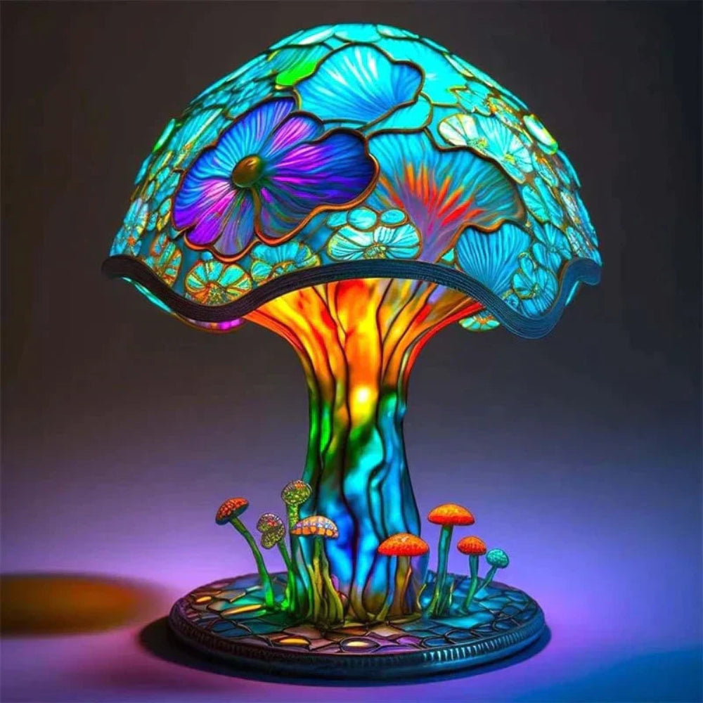 Artisan LED Table Lamp with Glass Design for Cozy Ambiance