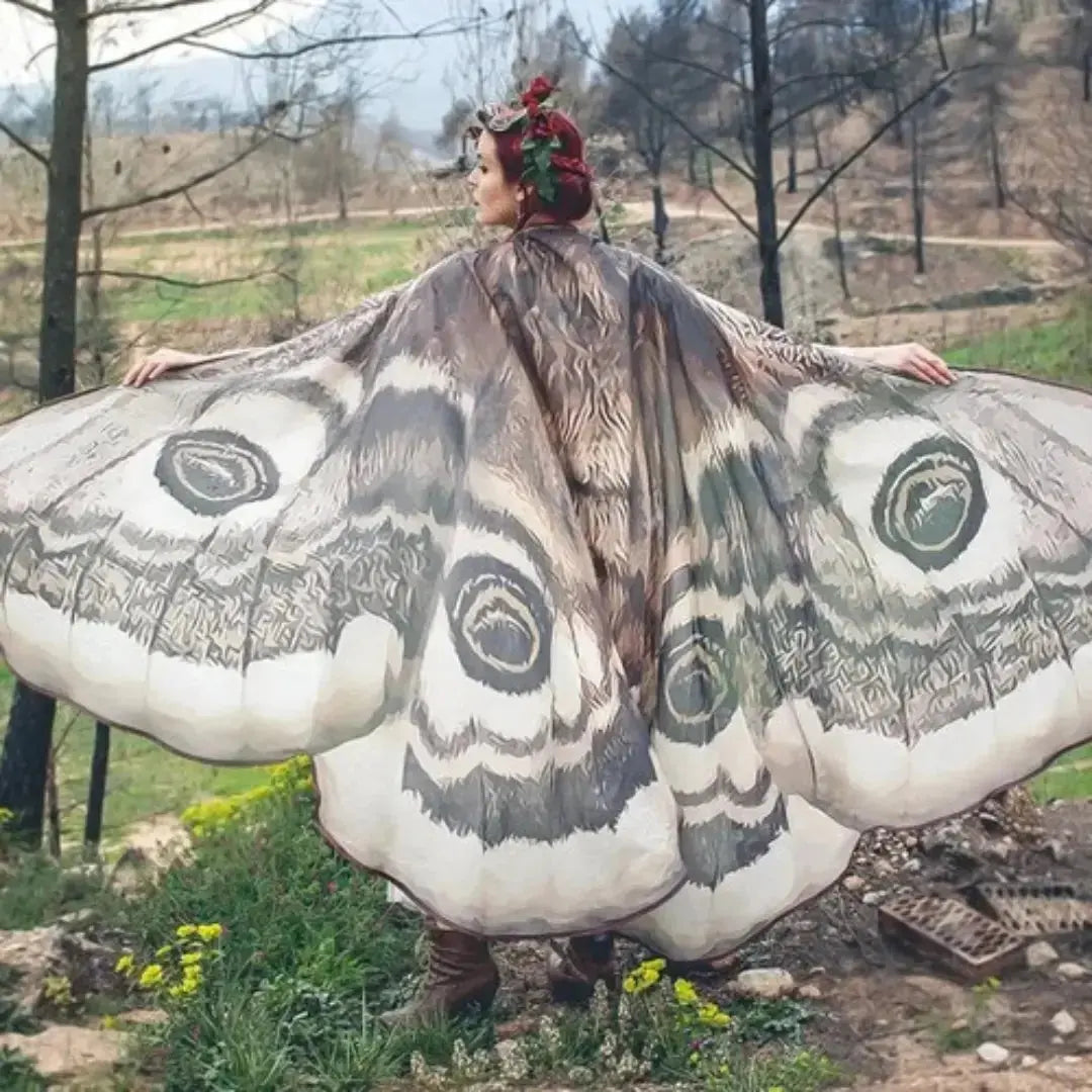 Enchanted Moth Cape – Elevate Your Style with Elegance