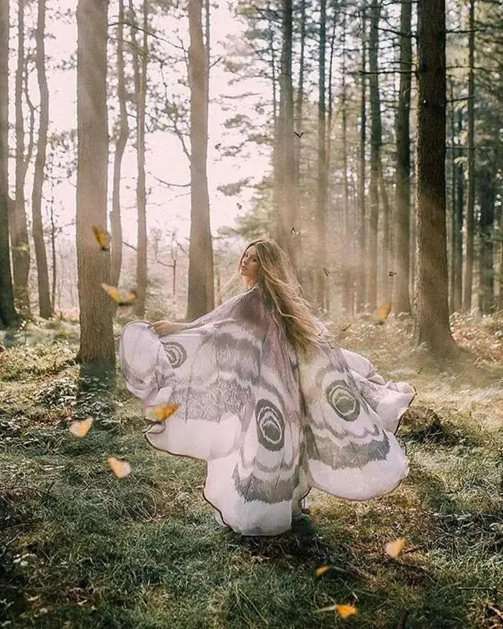 Enchanted Moth Cape – Elevate Your Style with Elegance