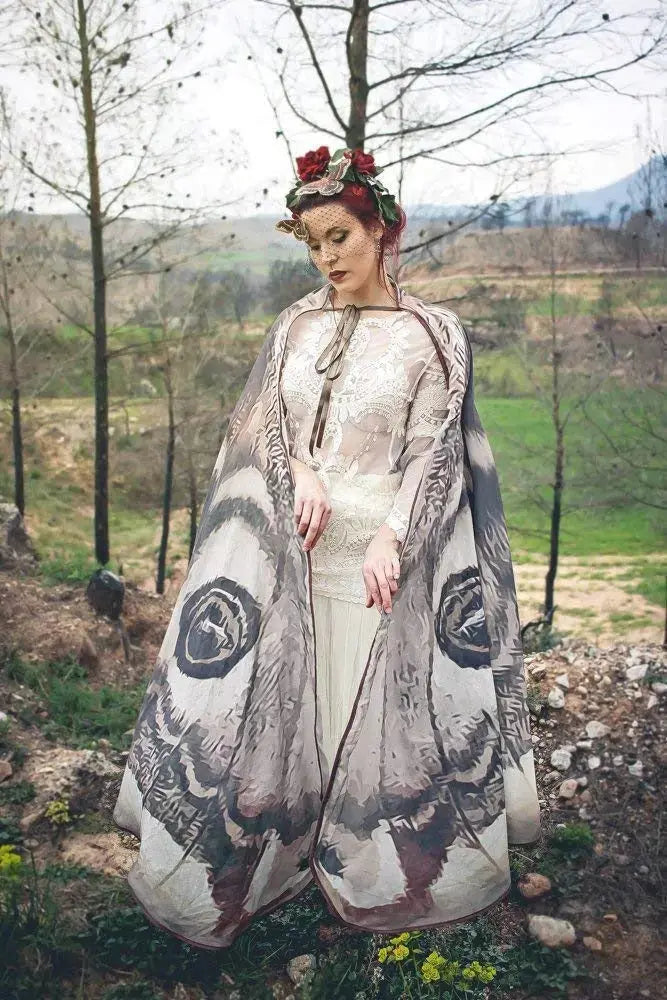 Enchanted Moth Cape – Elevate Your Style with Elegance