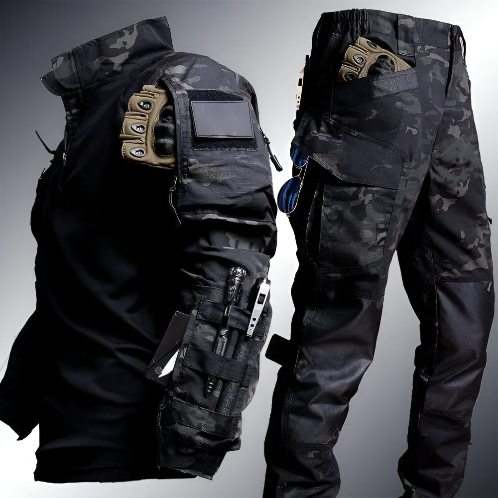 Men's Outdoor Tactical Gear Set for Field Activities