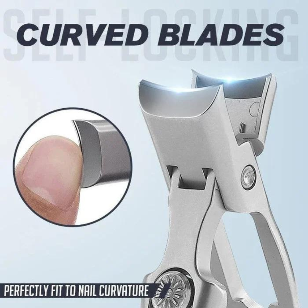 Premium Heavy-Duty Nail Clippers with Extra Wide Opening