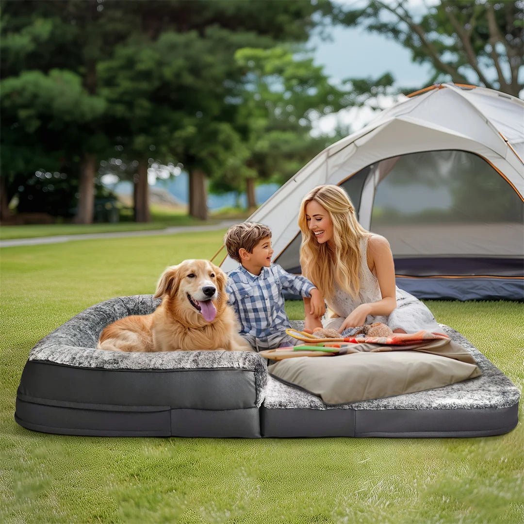 HarmonyNest Extra Large 180 cm Pet Bed for Cozy Moments