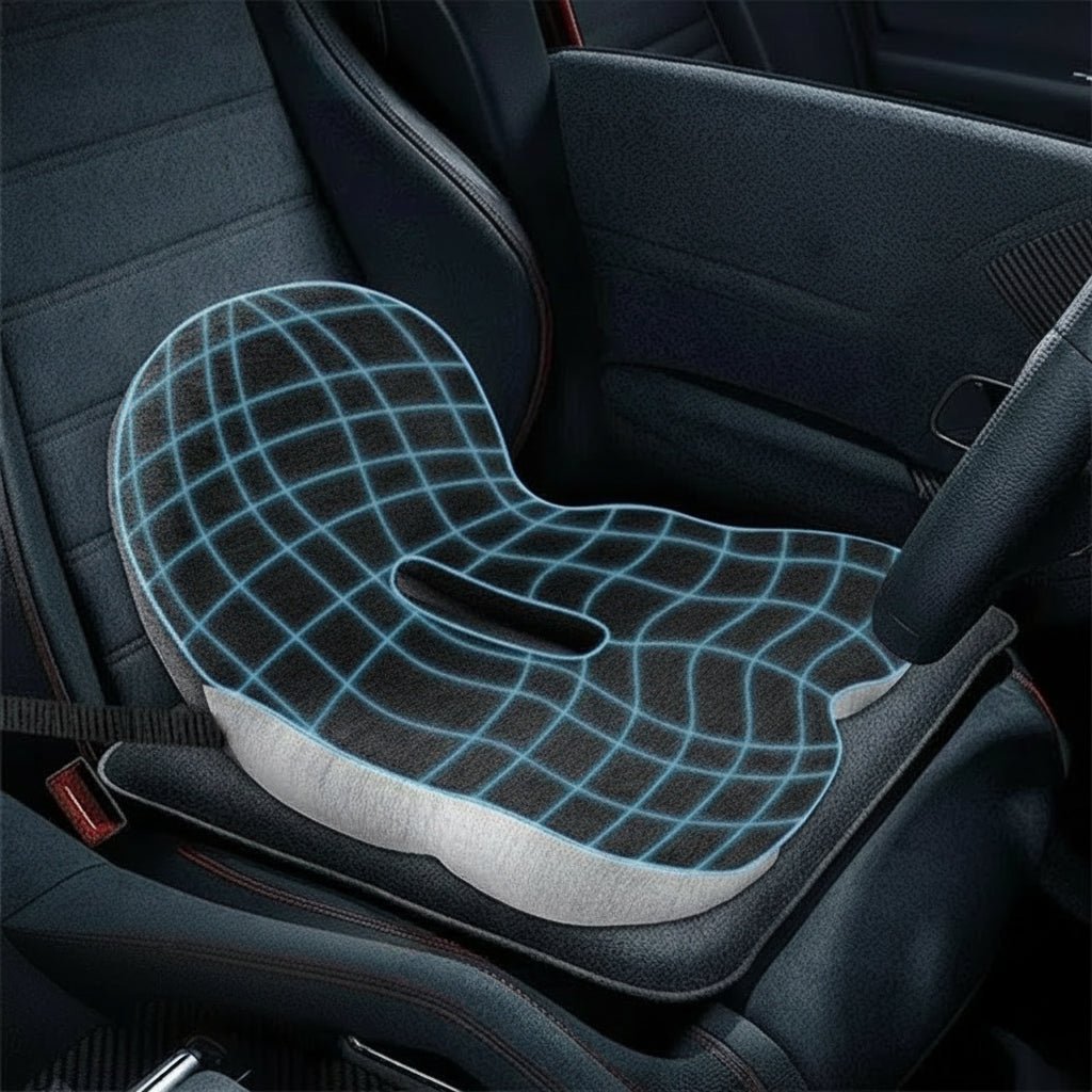 ComfortEase Memory Cushion for Sciatica Relief and Support