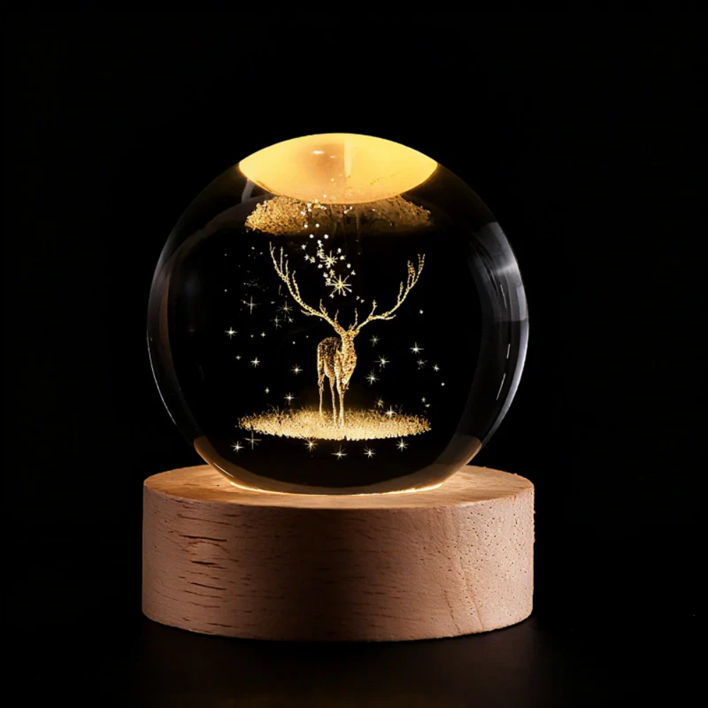 Celestial Glow 3D Planet Engraved LED Table Lamp