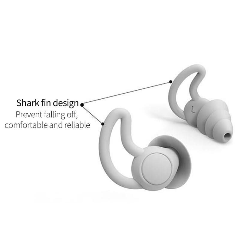 SereneSilence Soft Silicone Earplugs for Peaceful Sleep