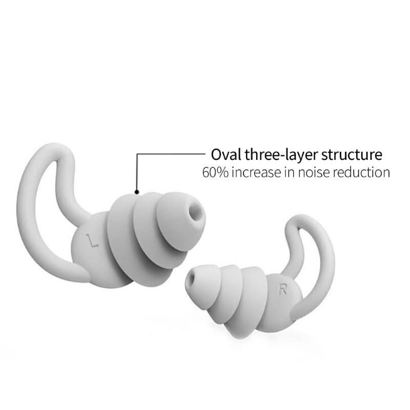 SereneSilence Soft Silicone Earplugs for Peaceful Sleep