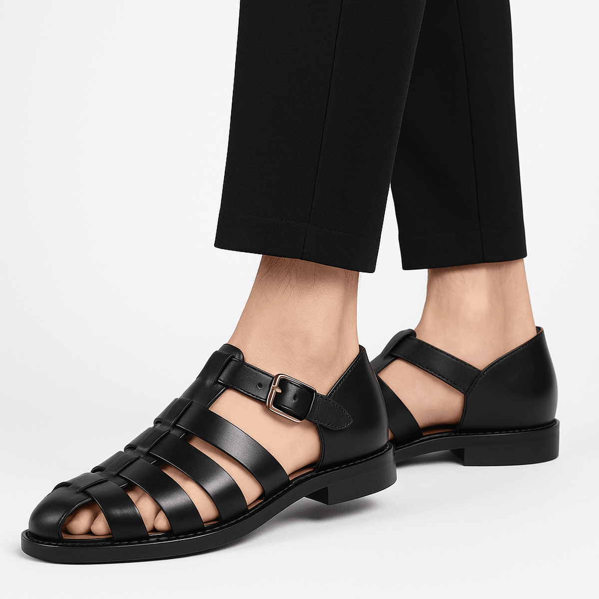 ComfortWeave Men's Summer Sandals with Secure Fit