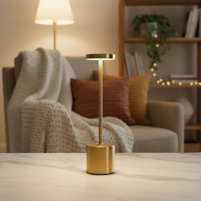 HarmonyGlow Scandinavian Table Lamp for Cozy Lighting
