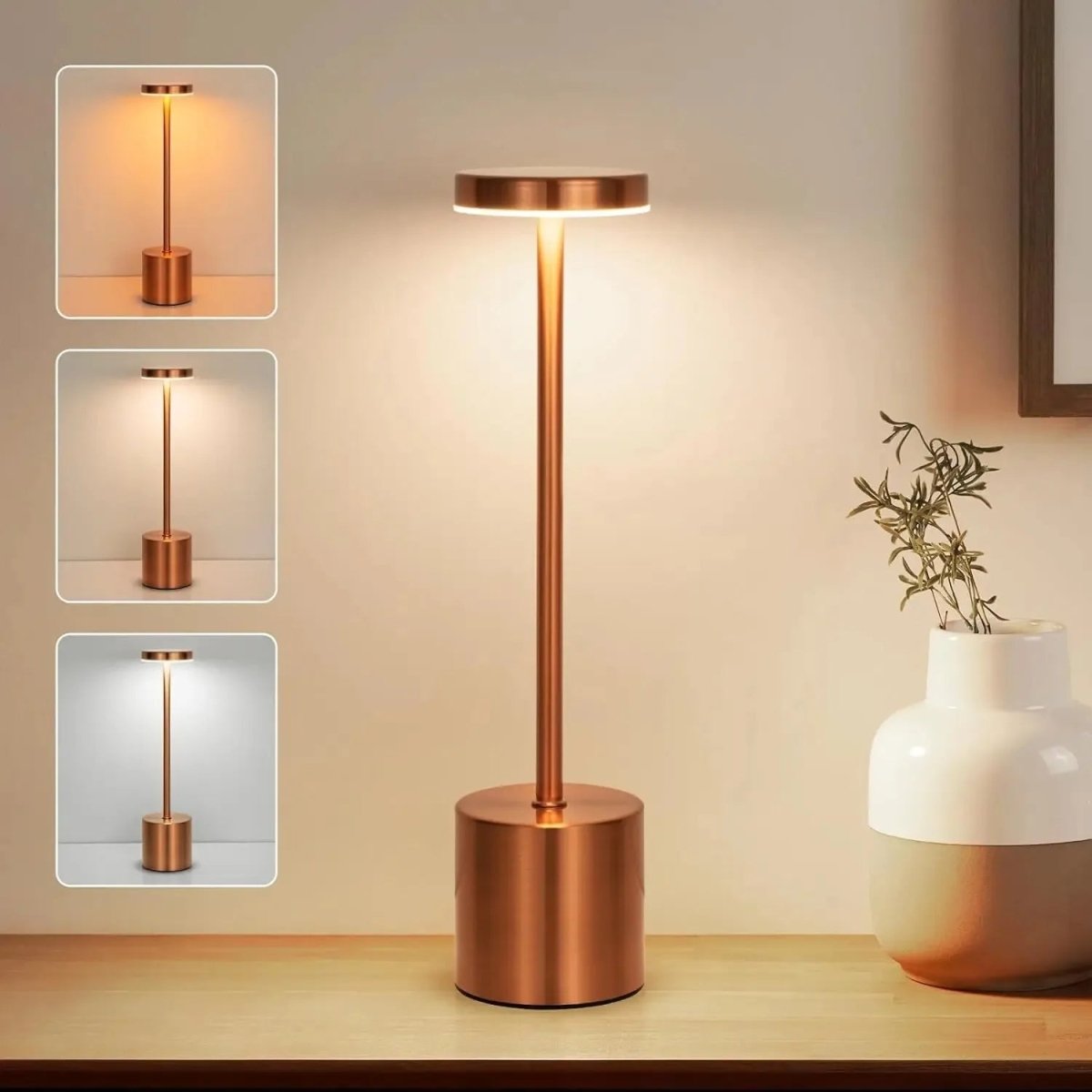 HarmonyGlow Scandinavian Table Lamp for Cozy Lighting