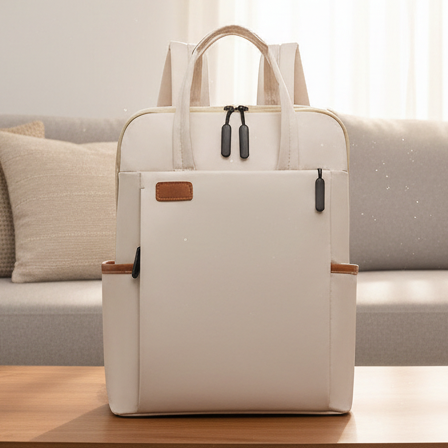 SecureTravel Smart Backpack with Hidden Zippers for Ultimate Safety