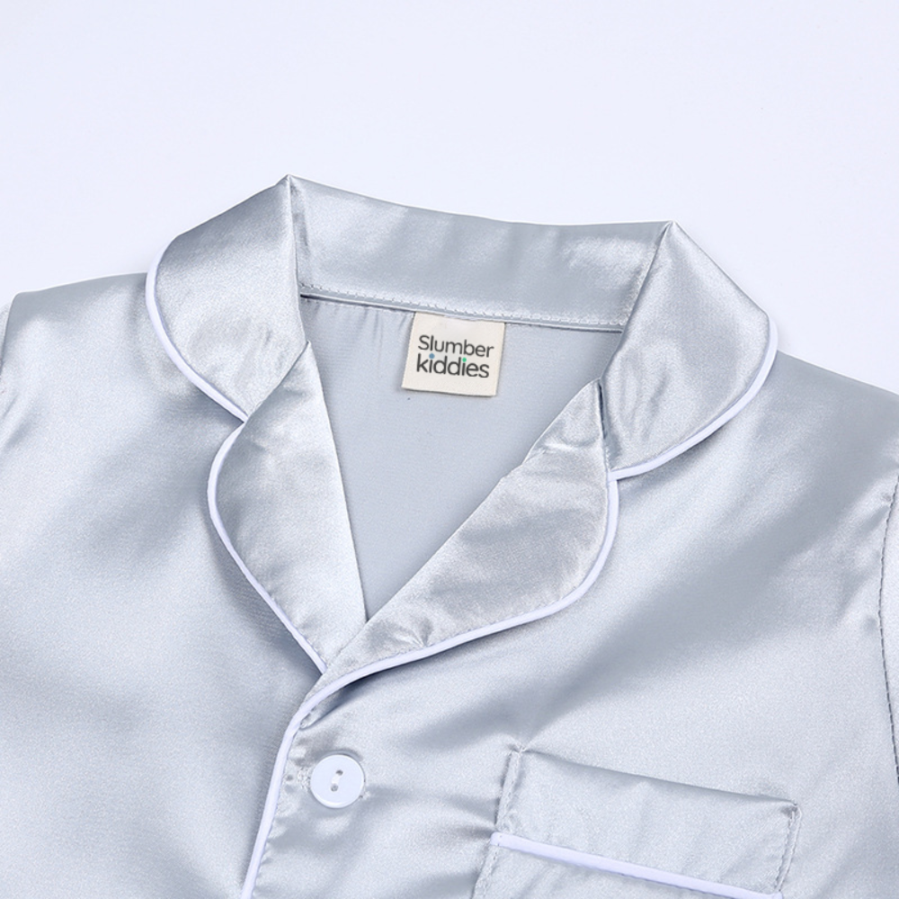 Cozy Button-Down Pajama Set for Kids with Coordinating Pieces