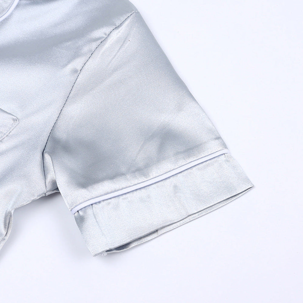 Cozy Button-Down Pajama Set for Kids with Coordinating Pieces