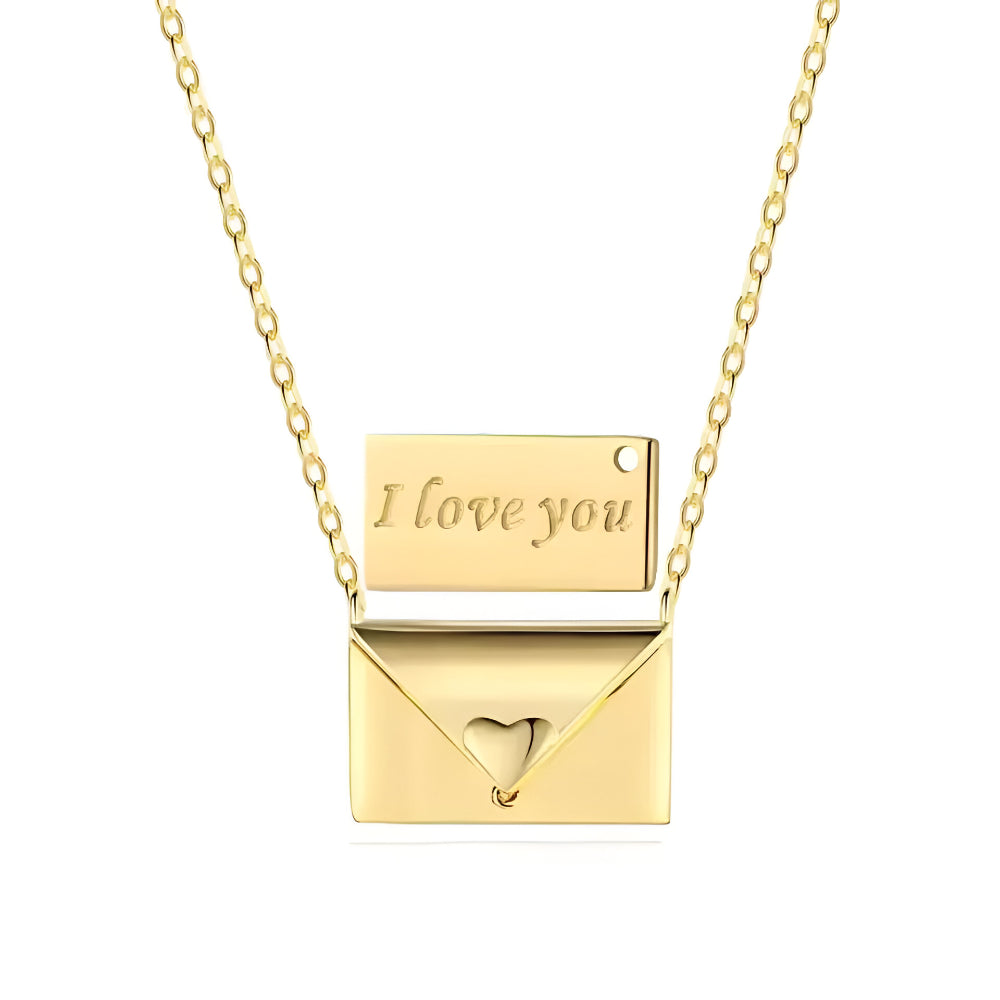 Charming Letter-Inspired Pendant Necklace for Daily Wear