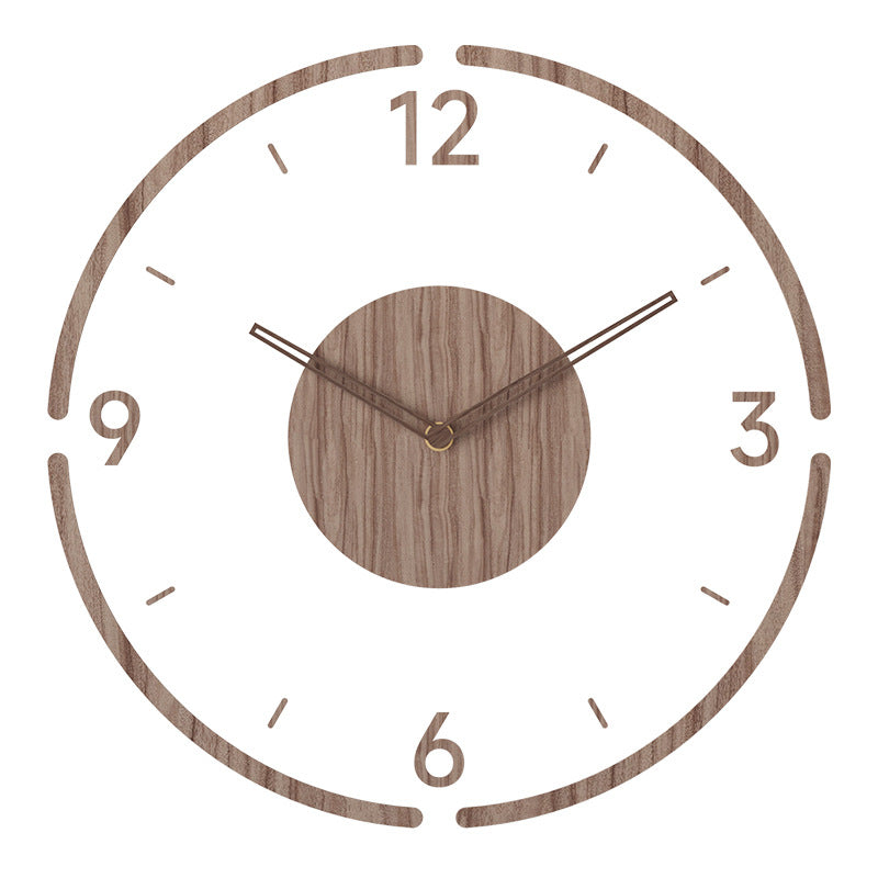 Silent Quartz Movement Wall Clock – Minimalist Design for Serene Spaces