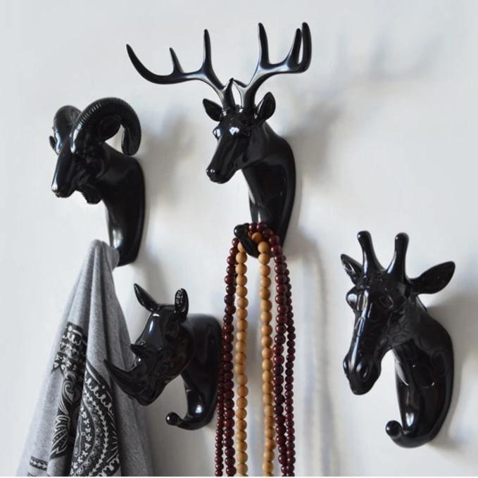 Animal Design Wall Hooks for Home Organization – Fun Key and Accessory Decor