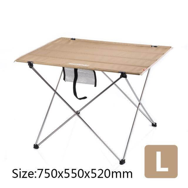 Ultralight Portable Camping Table - Compact Folding Design for Outdoors