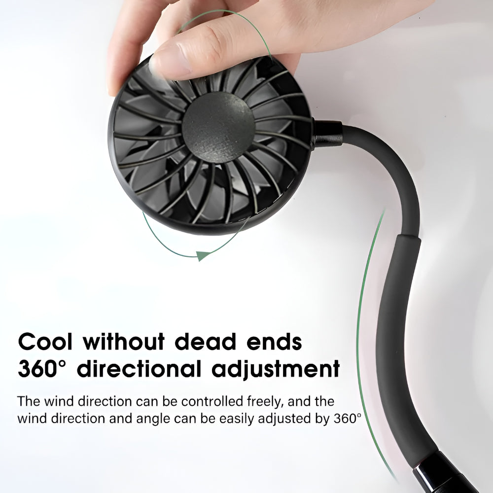 Hands-Free Cooling Neck Fan for Ultimate Comfort