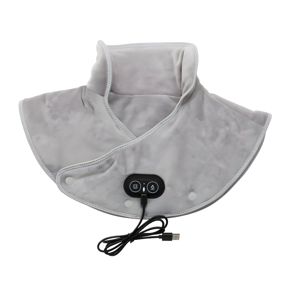 Soothing Neck and Shoulder Heat and Massage Therapy Device