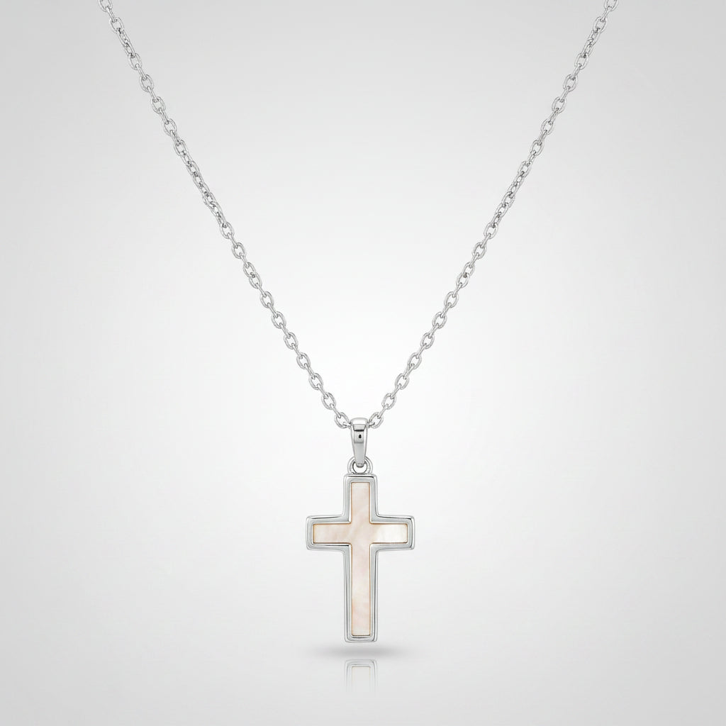 Timeless Gold Cross Necklace - A Thoughtful Gift for Mom