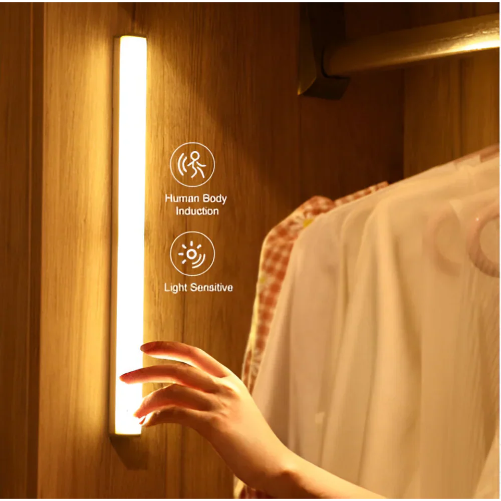 Smart Motion-Activated LED Light Strip for Safe Navigation