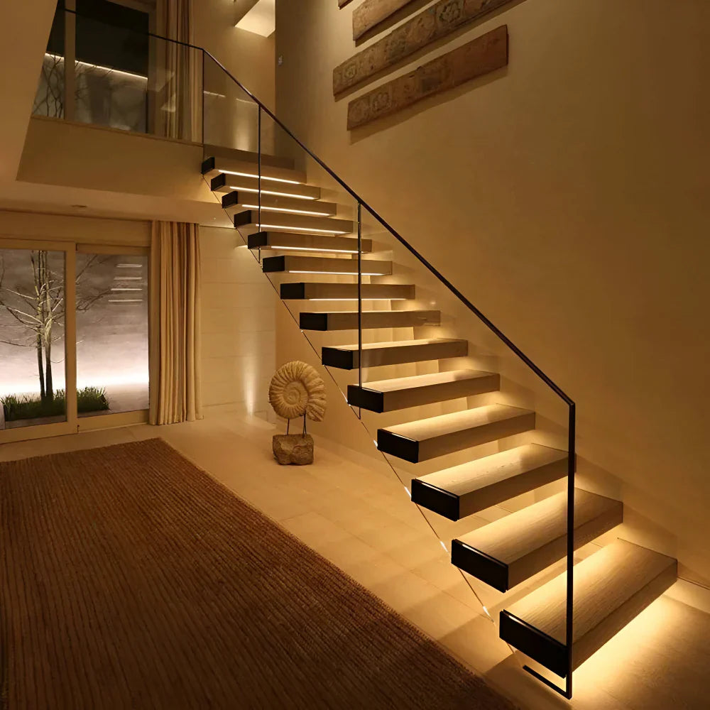 Smart Motion-Activated LED Light Strip for Safe Navigation