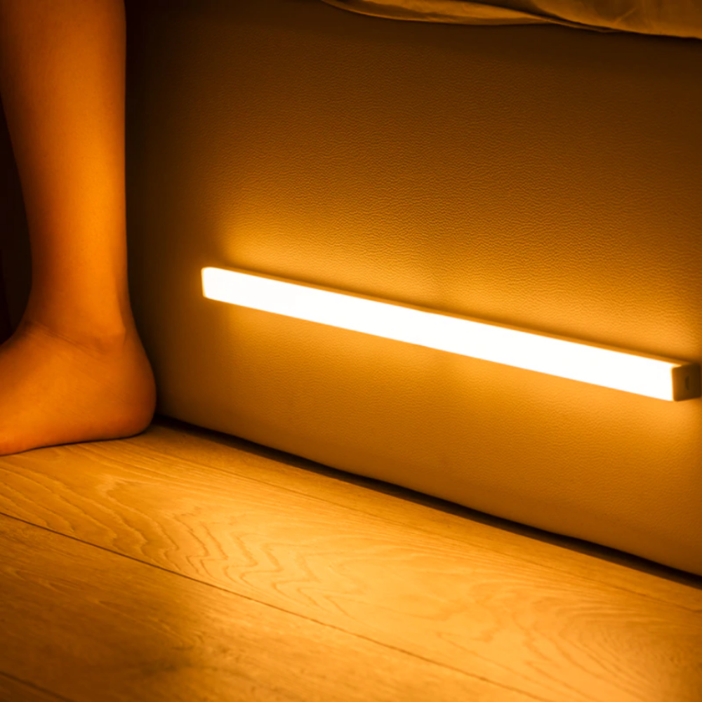 Smart Motion-Activated LED Light Strip for Safe Navigation