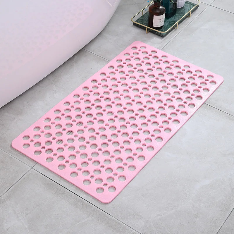 Secure Bath Mat with 100 Grip Cups & 250 Drainage Openings