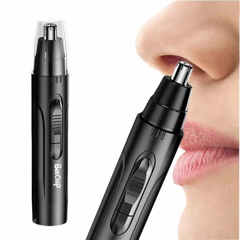 Rechargeable Precision Nose and Ear Hair Trimmer – Compact Grooming Tool