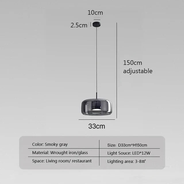 ClearGlow Glass Lamp: Elevate Your Space with Timeless Elegance
