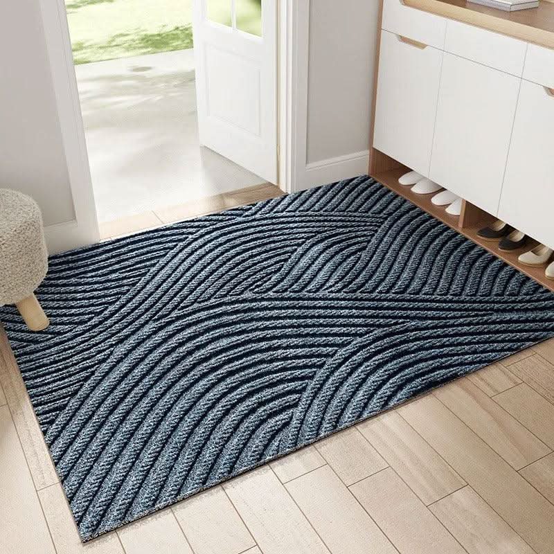 NordicStyle Entrance Mat with Sand-Trap and Anti-Slip Features