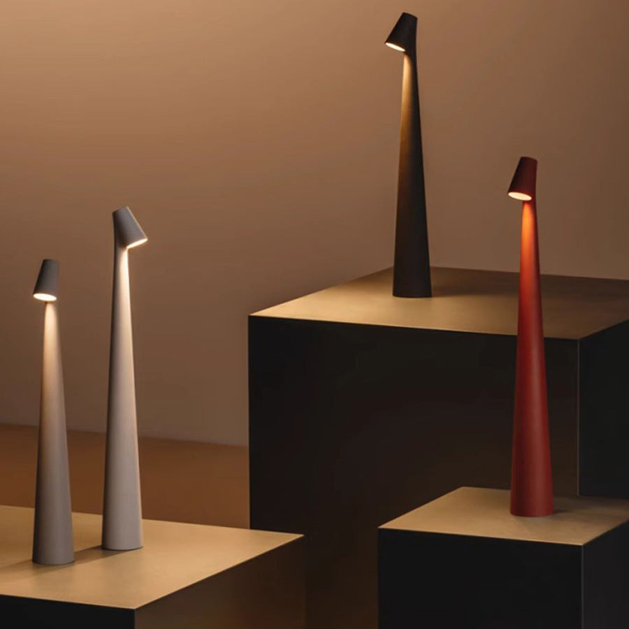 Touch-Controlled Wireless LED Table Lamp - Portable Modern Design