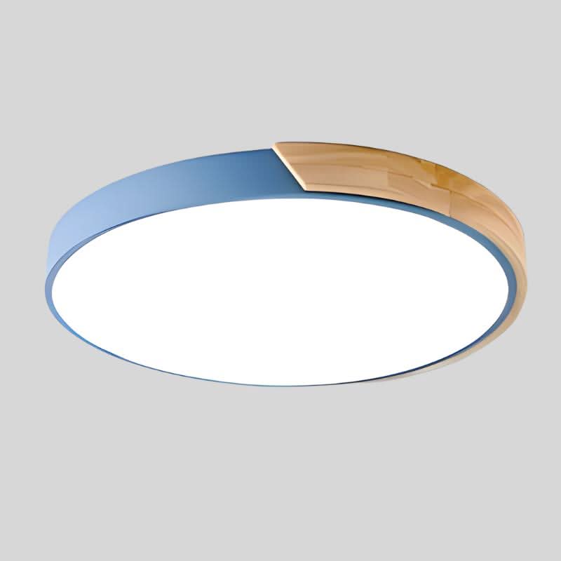 CozyNest Wooden LED Ceiling Light for Inviting Spaces