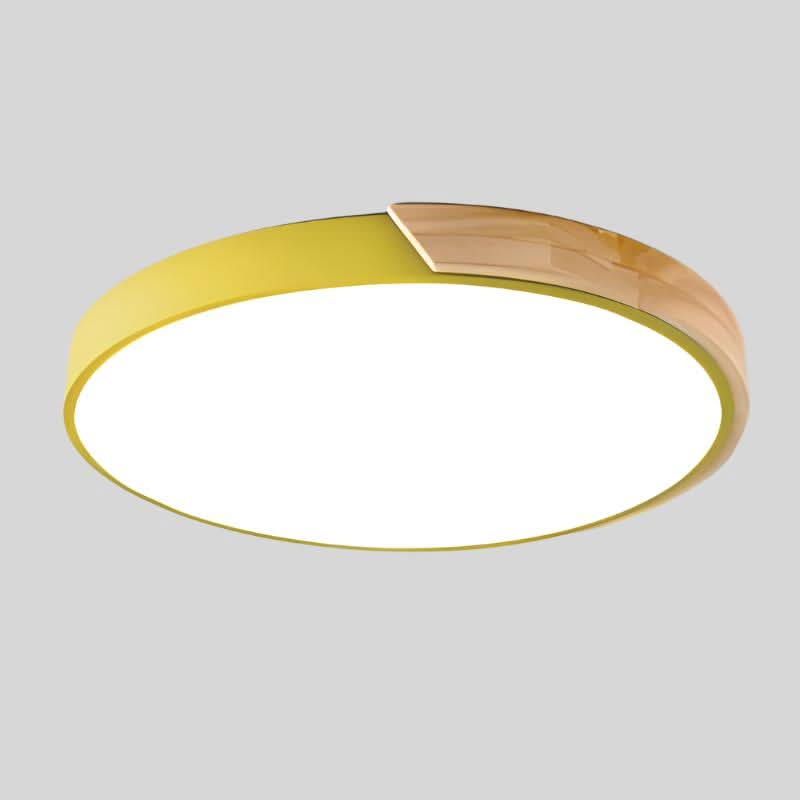 CozyNest Wooden LED Ceiling Light for Inviting Spaces