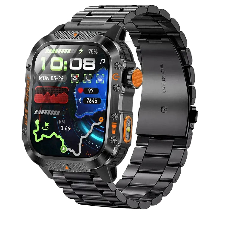 Rugged Smartwatch with GPS – Over 100 Sports Modes and Multi-Satellite Navigation