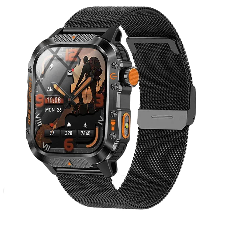 Rugged Smartwatch with GPS – Over 100 Sports Modes and Multi-Satellite Navigation