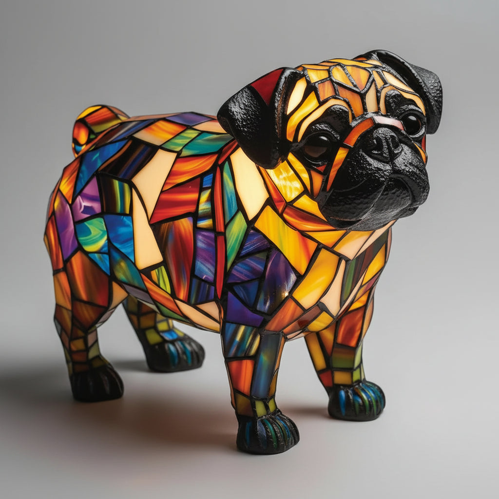 Charming Canine LED Night Light Table Lamp for Cozy Spaces