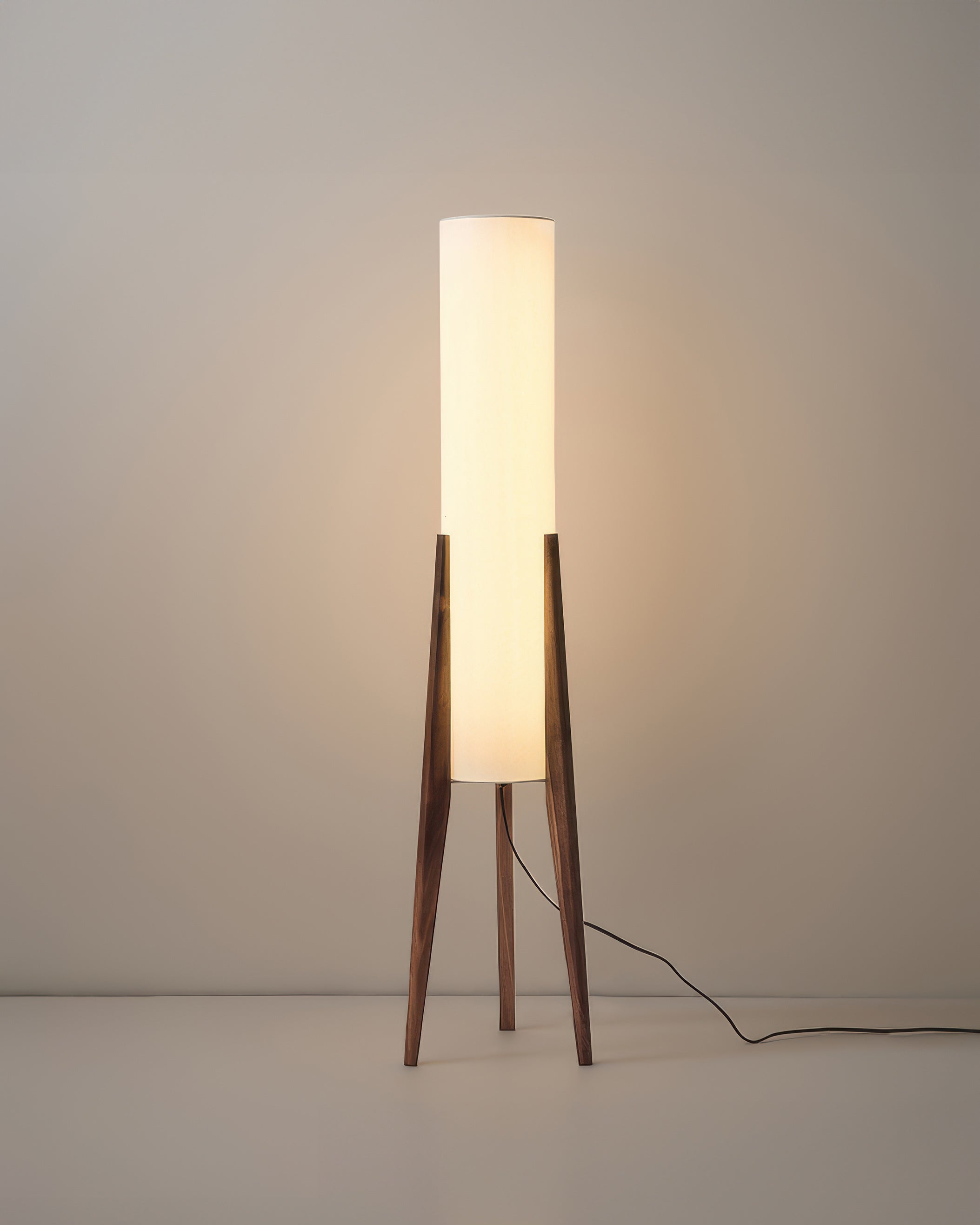 Taavita Floor Lamp Made of Solid Wood