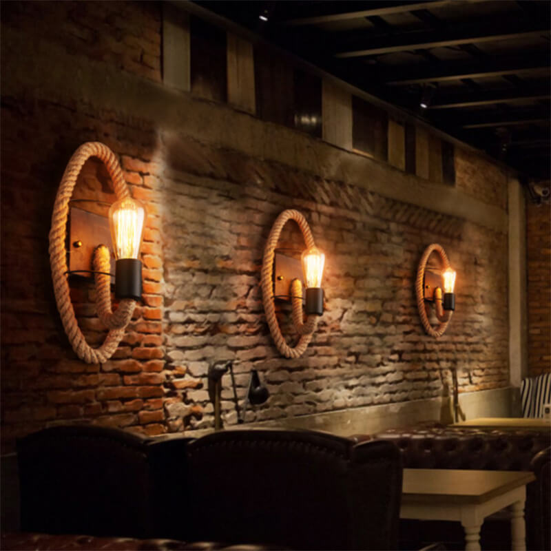 Vintage 1-Light Taavita Wall Lamp 2 Design